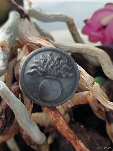 Пуговица историческая, франция, не копаная