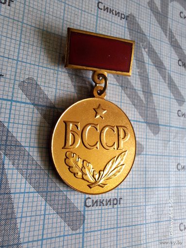 Знак Заслужаны настаунiк  Заслуженный учитель БССР