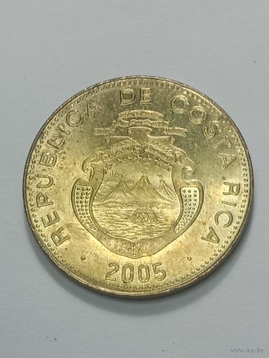 Коста Рика 25 колон 2005 года .