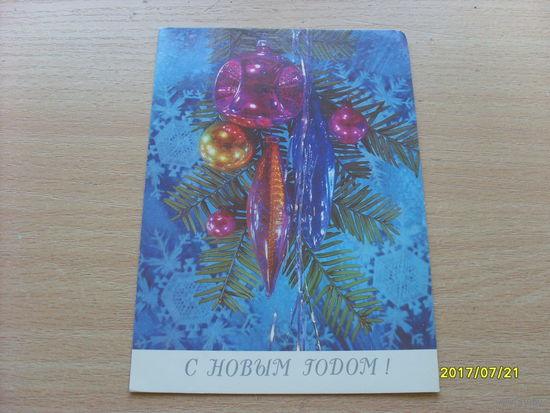С Новым годом  фото Дергилева  1989 год