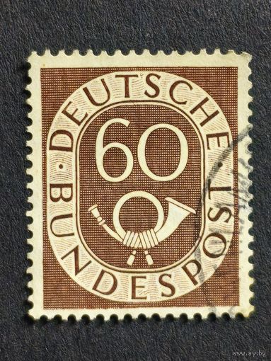 Германия 1951. Стандартный выпуск