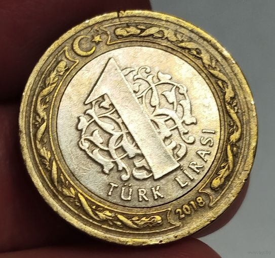 1 лира Турция 2018