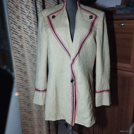 Винтажный жакет, пуговицы с изображением корабля викингов "Драккар