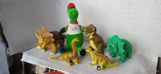 Динозаврики, игрушки для малышей.   16