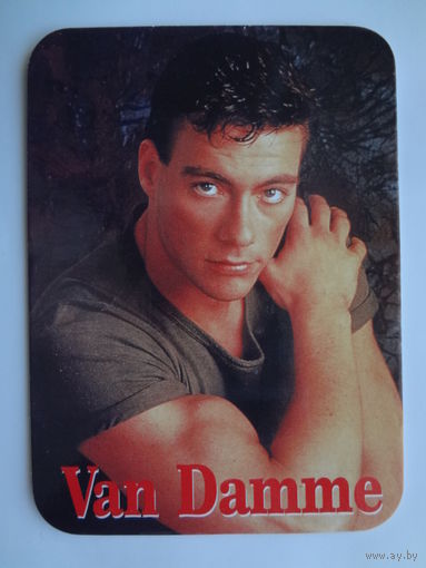 Календарик 2000 г. Ван Дамм.