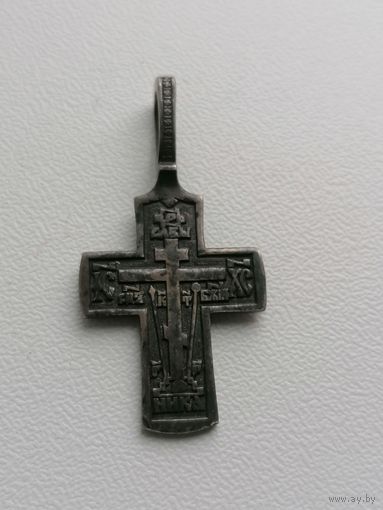 Крест, серебро 925 пр, торги с Рубля