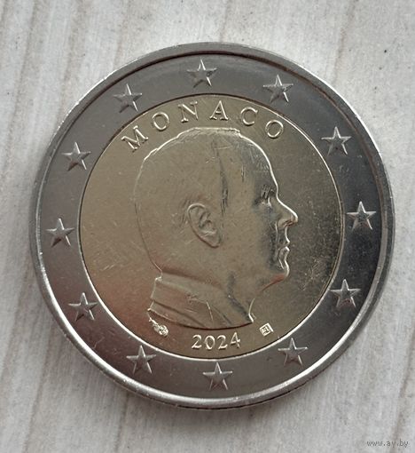 2 евро Монако 2024