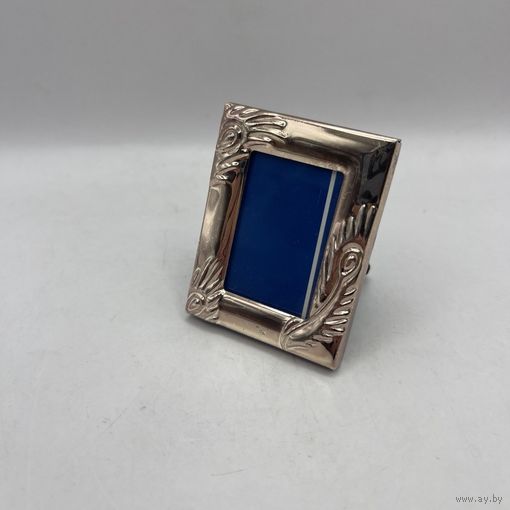 Рамка для фото посеребренная. Италия. 3810