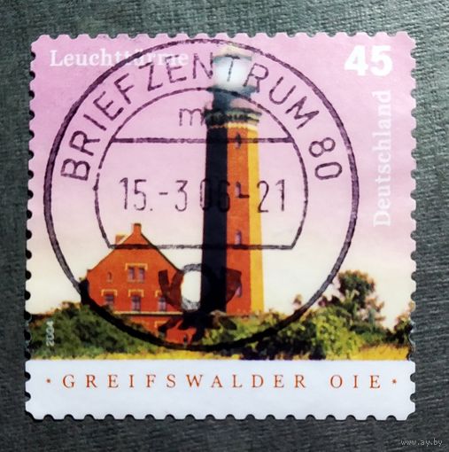 Марка Германия 2004 год Маяк