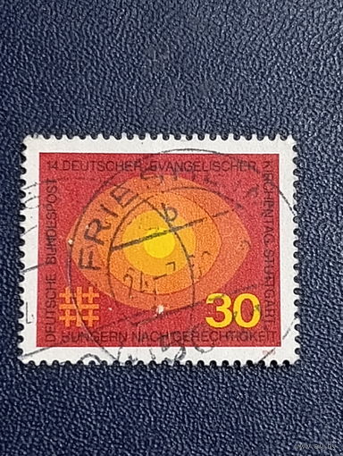 Германия 1969г. День Немецкой евангелической церкви