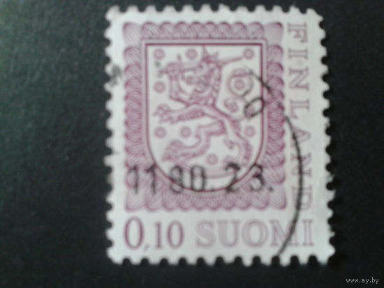 Финляндия 1978 стандарт, герб