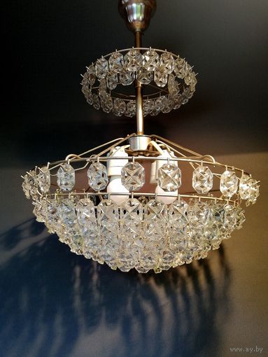 Люстра хрустальная Винтаж СССР