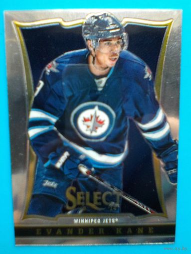 Эвандер Кейн - "Виннипег Джетс" - Карточка "PANINI SELECT HOCKEY" - Сезон 2013/14 года - Экс Игрок минского "Динамо".