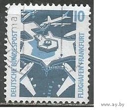 ФРГ. Аэропорт. Франкфурт. 1988г. Mi# 1347.