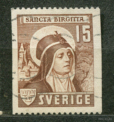 Живопись. Святая Биргитта. 1941. Швеция