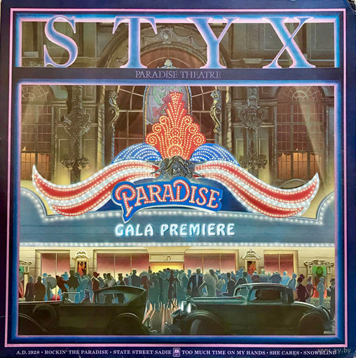 Styx – Paradise Theatre, LP 1981
