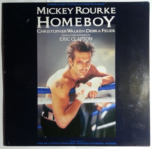 LP Various, Eric Clapton in – Homeboy - The Original Soundtrack (1989) Blues Rock, Classic Rock