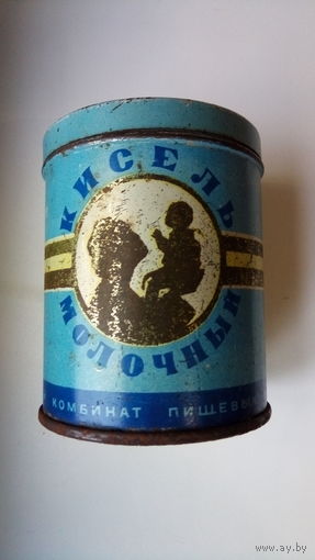 БАНКА ИЗ-ПОД КИСЕЛЯ. СССР.