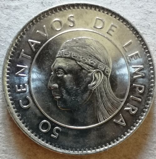 Гондурас 50 сентаво, 1996 год, KM# 84a.2