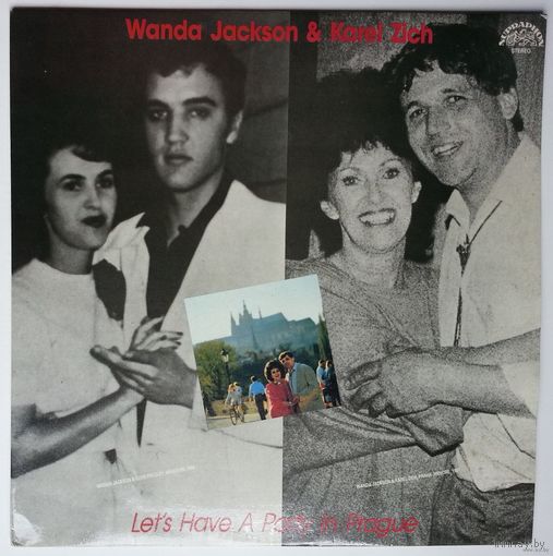 LP Wanda Jackson & Karel Zich - Let's Have A Party In Prague (1989)