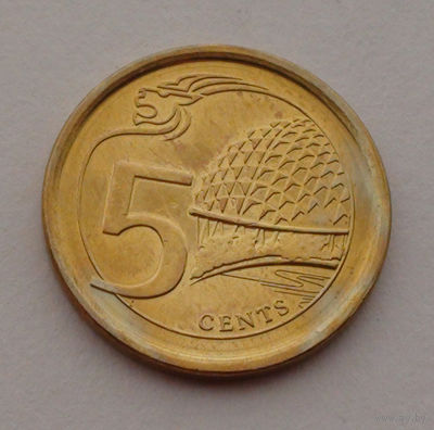 Сингапур 5 центов, 2013