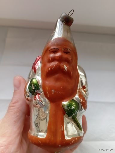 Ёлочная игрушка СССР "Дед Мороз"