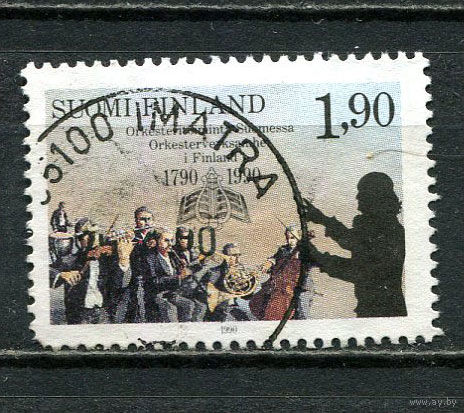 Финляндия - 1990 - 200-летие оркестров в Финляндии - [Mi. 1102] - полная серия - 1 марка. Гашеная.  (Лот 28JL)-TG2P39