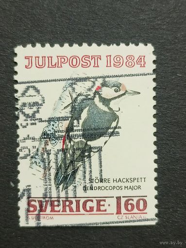 Швеция 1984. Рождественская почта. Птицы