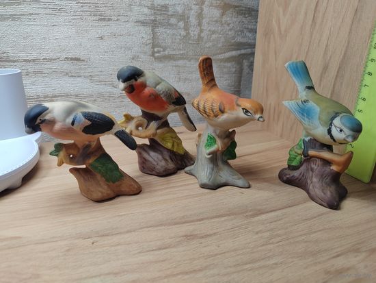 Статуэтки. Птицы. Бисквит.