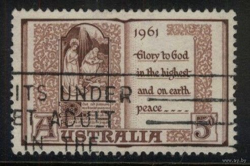 Австралия - 1961 [Mi. 315] Гашеная (AU06)
