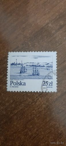 Польша 1982. Парусные корабли. Марка из серии
