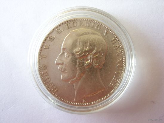 Талер. Ганновер. 1866. Оригинал.