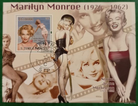 Сан Томе и Принсипи 2009. Мэрлин Монро 1926-1962
