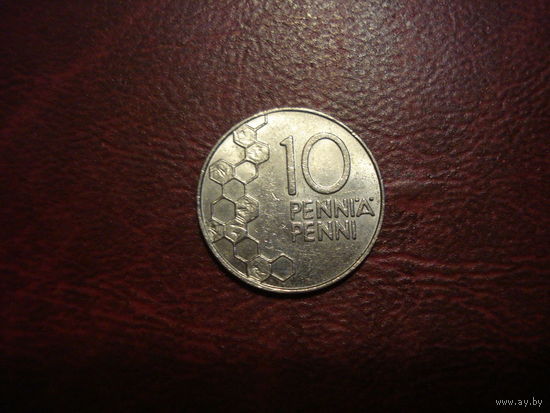 10 пенни 1990 год Финляндия