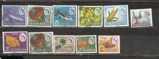 ФФ1 Родезия 1964 Сток марок
