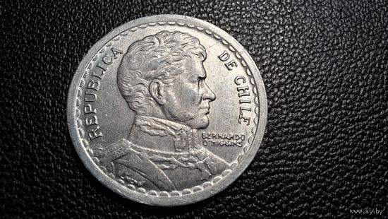 Чили 1 песо 1954