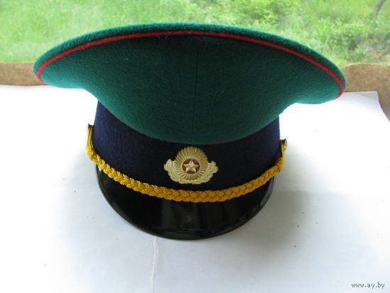 Фуражка пограничника РБ. ЗАО ФГУ "Людмила", Минск. 57 размер.