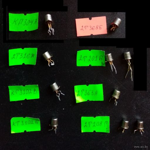 Транзистор КП304А 2Т316Д КТ3102В КТ3102Б 2Т201Б 2Т363А 2Т208Г