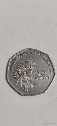 Сан-Томе и Принсипи 1000 добрас 1997