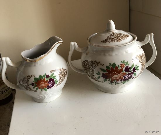 Сахарница и молочник Вербилки