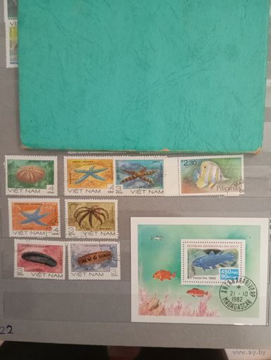 Фауна на почтовых марках