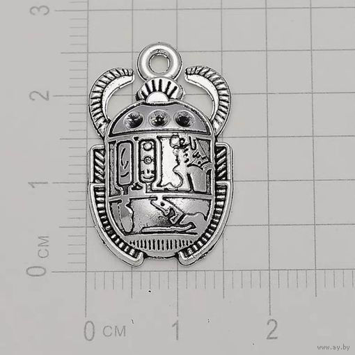 Кулон жук скарабей.