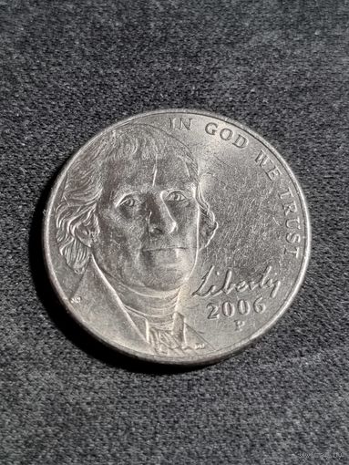 США 5 центов 2006 P