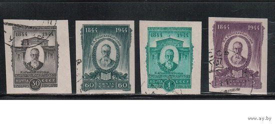 СССР-1944, (Заг.823-826)  гаш. , Н.Римский-Корсаков (полная серия)