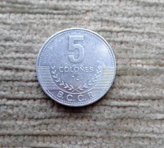 Werty71 Коста Рика 5 колонов 2008
