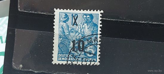 РАСПРОДАЖА ГЕРМАНИЯ. 1954г. ГДР. НАДП. Гаш.