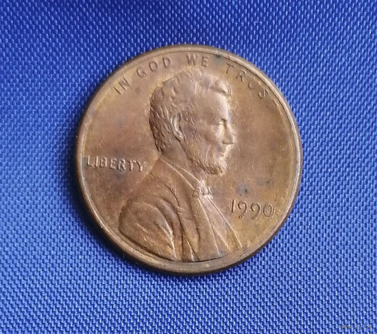 1 цент 1990 США #03