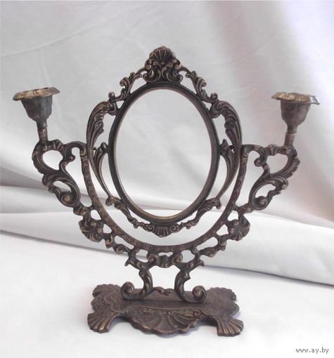 Рама Рамка для фото Рамка для зеркала Подсвечник Бронза