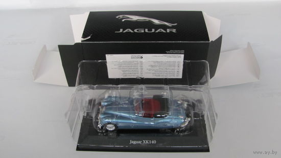 JAGUAR XK140 родстер 1957 светло-голубой ATLAS