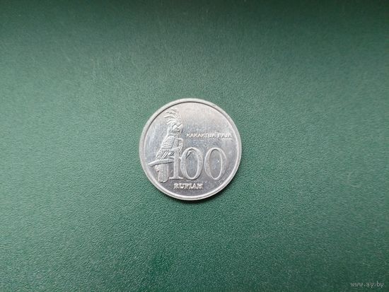 100 рупий Индонезия.